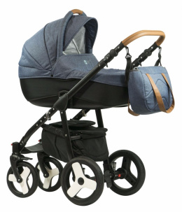 SCANDI Dynamic Baby wózek wielofunkcyjny tylko z gondolą - jeans line SL2