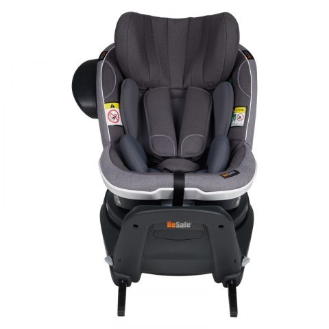 BeSafe iZi Turn i-Size obrotowy fotelik samochodowy 0-18 kg - metaliczny melange 02