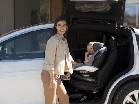 BeSafe iZi Turn i-Size obrotowy fotelik samochodowy 0-18 kg - morska zieleń 09