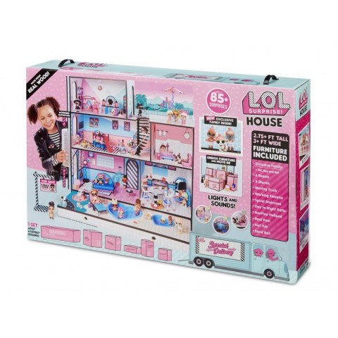 L.O.L Surprise Ogromny Domek dla lalek LOL - 85 niespodzianek