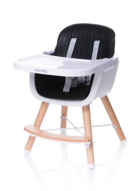 SCANDY 4Baby krzesełko do karmienia - Beige