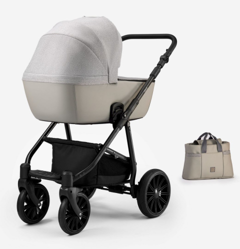 APUS 2w1 Dada Prams wózek dziecięcy - Grey