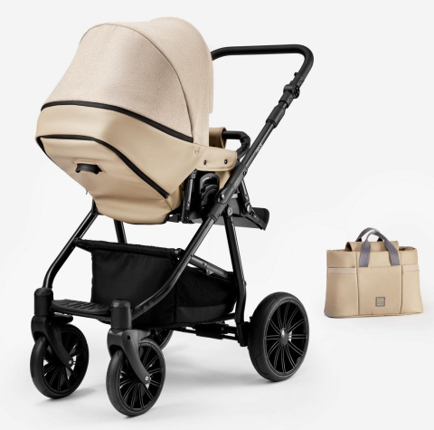 APUS 3w1 Dada Prams wózek dziecięcy z fotelikiem Kite 0-13kg - Beige