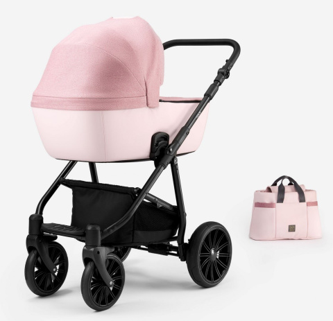 APUS 3w1  Dada Prams wózek dziecięcy z fotelikiem Kite 0-13kg - Pink