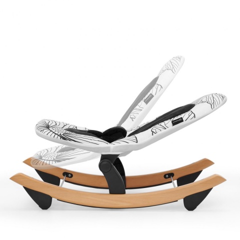 Kinderkraft Bujaczek Leżaczek FINIO - Black/White