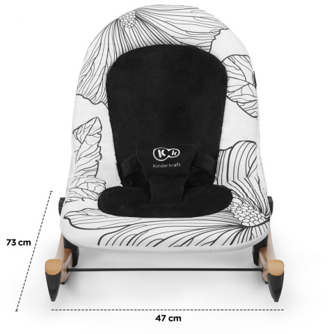 Kinderkraft Bujaczek Leżaczek FINIO - White