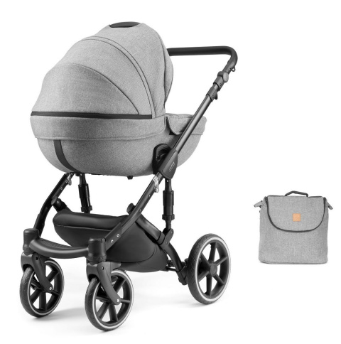 MAX 500 NEW 2w1  Dada Prams wózek dziecięcy - Dolomite Silver