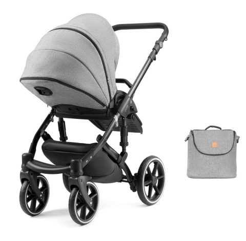 MAX 500 NEW 2w1  Dada Prams wózek dziecięcy - Dolomite Silver