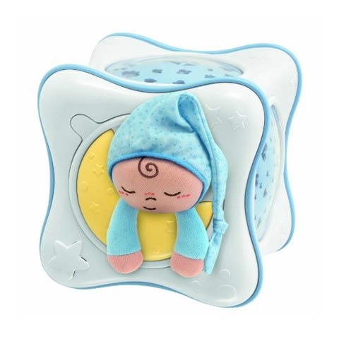 Chicco Projektor Tęczowa kostka z melodyjkami 24302 24301 - Blue