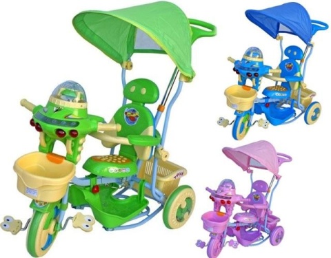 ROWEREK sterowany UFO firmy ARTI + daszek + melodyjki