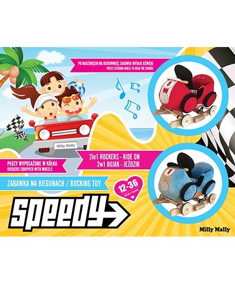 Bujak Samochód Speedy Blue