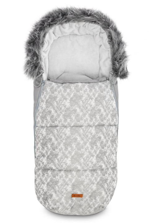 Śpiworek Olaf Sensillo z polarem - JASNO-SZARY