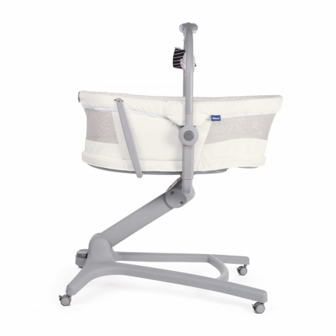 BABY HUG AIR WHITE SNOW 4w1 leżaczek kołyska krzesełko do karmienia Chicco