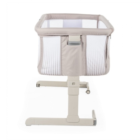 Chicco Next 2 Me AIR łóżeczko dostawne 0m+ spanie z dzieckiem - DARK BEIGE