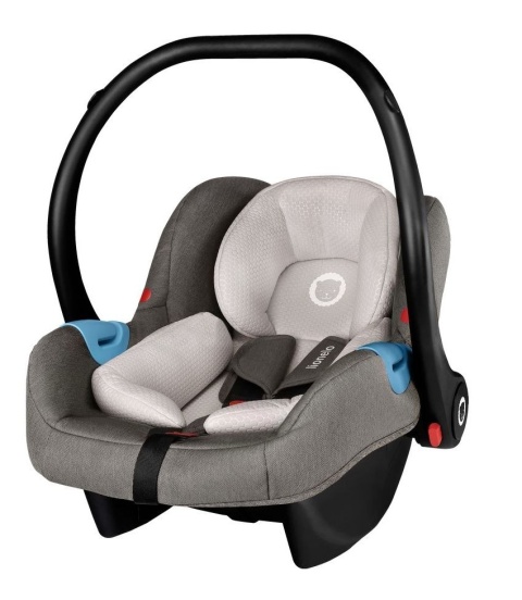 Greet 3w1 Lionelo wózek spacerowy z miękką gondolą + fotelik 0-13kg - Latte