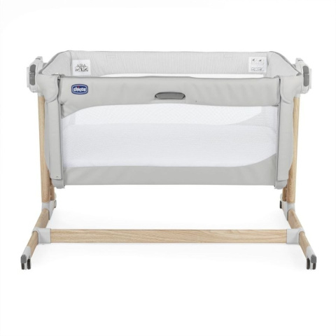 Next2me Magic Chicco 0m+ łóżeczko dostawne - SCANDINAVIAN WOOD