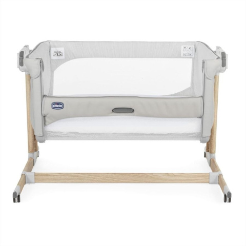 Next2me Magic Chicco 0m+ łóżeczko dostawne - SCANDINAVIAN WOOD