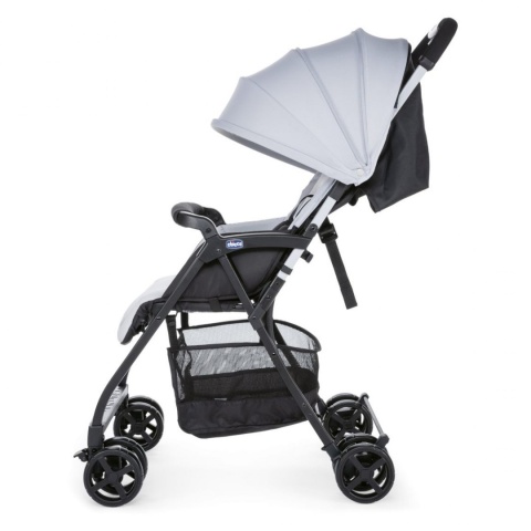 OHLALA NEW Chicco lekki wózek spacerowy, składana rączka, waga 3,8 kg - PINK SWAN