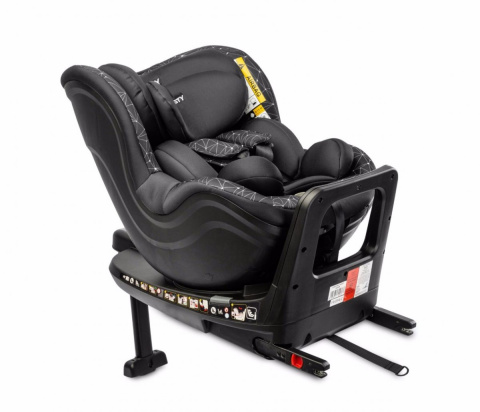TWISTY Black 0-18 kg i-size isofix 360 obrotowy 40-105 cm Caretero