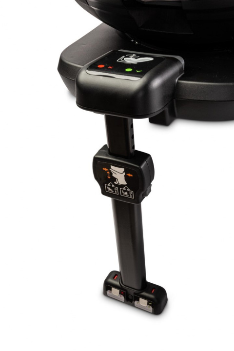 TWISTY Black 0-18 kg i-size isofix 360 obrotowy 40-105 cm Caretero