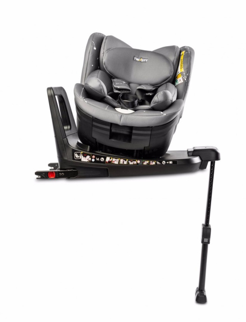TWISTY Grey 0-18 kg i-size isofix 360 obrotowy 40-105 cm Caretero