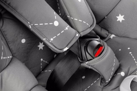 TWISTY Grey 0-18 kg i-size isofix 360 obrotowy 40-105 cm Caretero