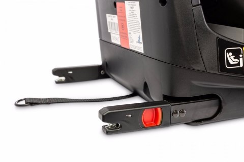 TWISTY Grey 0-18 kg i-size isofix 360 obrotowy 40-105 cm Caretero