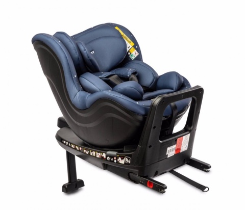 TWISTY Navy 0-18 kg i-size isofix 360 obrotowy 40-105 cm Caretero