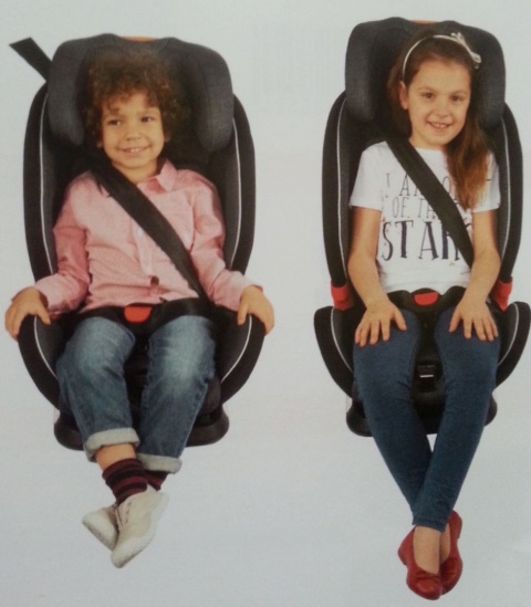 AKITA FIX CHICCO Fotelik samochodowy 9-36 kg ISOFIX - INTRIGUE