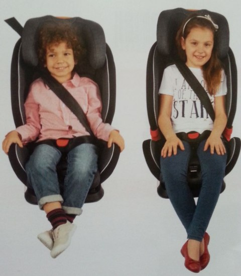 AKITA FIX CHICCO Fotelik samochodowy 9-36 kg ISOFIX - RED PASSION