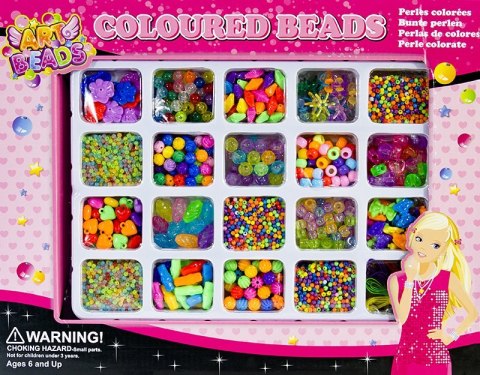 Kolorowy Zestaw Koralików Do Nawlekania Biżuteria