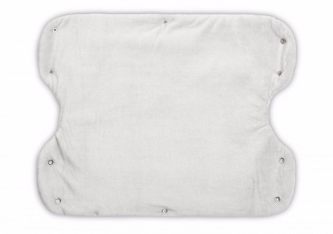 Sensillo Olaf mufka polarowa podwójna - JASNO SZARY