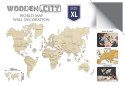 Drewniane puzzle 3d wooden.city - mapa świata xl WOODEN CITY