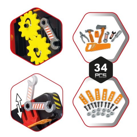 Mochtoys Warsztat Majsterkowicza Dla Dzieci 34 Akc.
