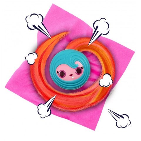 Pop Pop Hair Surprise - Zestaw z laleczką i pupilkiem 3w1 - Roll - Seria 1