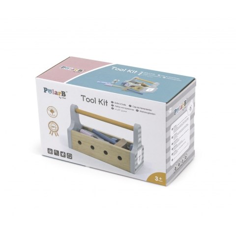VIGA PolarB Drewniana Skrzynka z Narzędziami