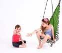 Huśtawka dziecięca - wiszący fotel hang mini zebra AMAZONAS