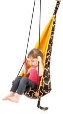 Huśtawka dziecięca - wiszący fotel hang mini żyrafa AMAZONAS