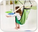 Huśtawka dziecięca - wiszący fotel kid's swinger green AMAZONAS