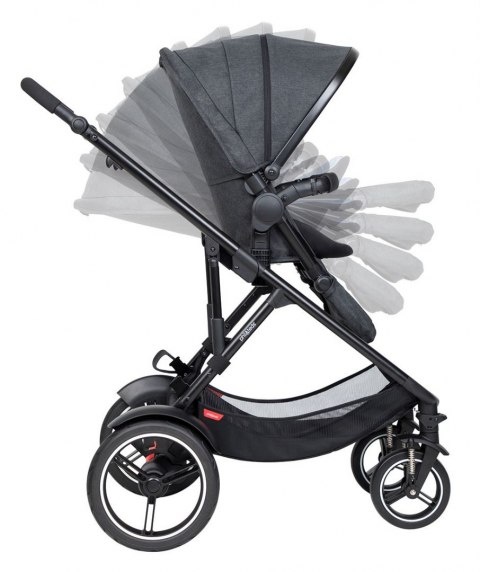 VOYAGER wózek spacerowy phil&teds - różowy