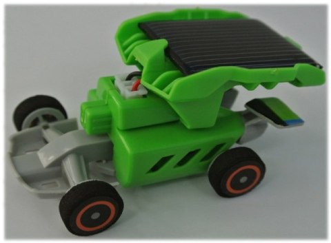 Zabawka Solarna 7w1 Samochód Autobus Koparka Spych