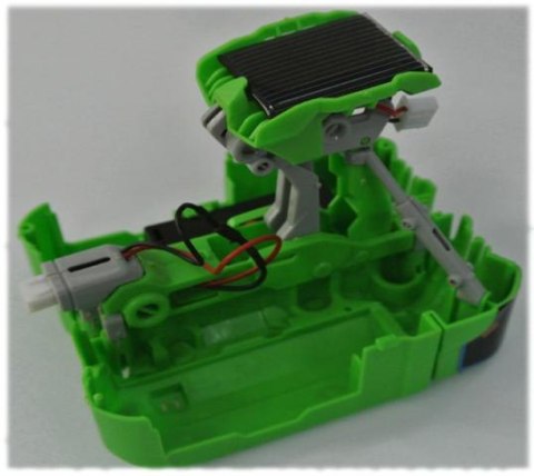 Zabawka Solarna 7w1 Samochód Autobus Koparka Spych