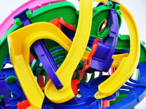 Inteligentna KULA LABIRYNT 3D - sprytna przeplatanka - Polska Wersja