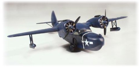 Model Plastikowy Do Sklejania Lindberg (USA) Samolot 0A-9 Goose