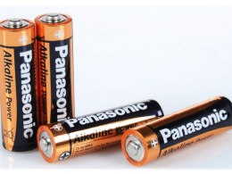 Bateria Alkaliczna Panasonic 1,5V LR6 AA - Blister 4 Sztuki