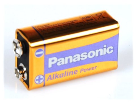 Bateria Alkaliczna Panasonic 9V 6LR61 - Blister 1 Szt