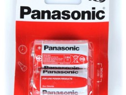 Bateria Cynkowo-węglowa Panasonic 1,5V R14 - Blister 2 Sztuki