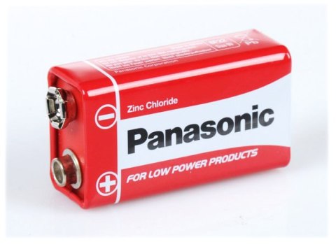 Bateria Cynkowo-węglowa Panasonic 9V 6F22 - Blister 1 Szt