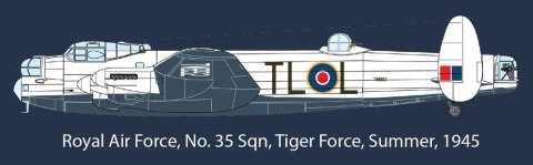 Model plastikowy - Samolot Avro Lancaster RAF - Minicraft