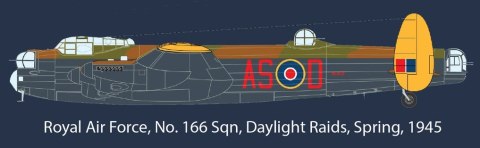 Model plastikowy - Samolot Avro Lancaster RAF - Minicraft